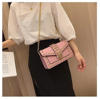 Bolsa Crossbody com Detalhes de Diamante - amore jewelers STORE