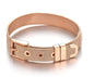 Stainless Steel Slider Bracelet -Rose Gold - amore jewelers STORE