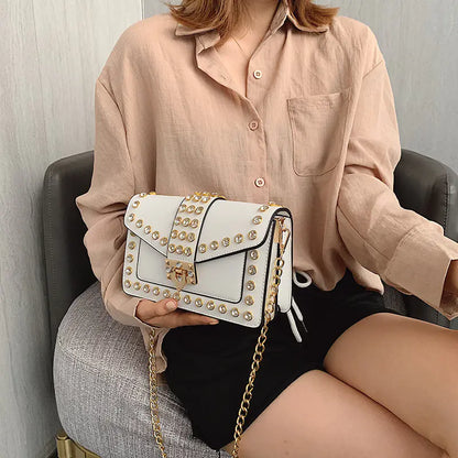 Bolsa Crossbody com Detalhes de Diamante - amore jewelers STORE