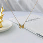 Clavicle Chain Butterfly Necklace - amore jewelers STORE