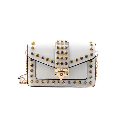 Bolsa Crossbody com Detalhes de Diamante - amore jewelers STORE