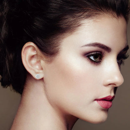 Floral Stud Earring - amore jewelers STORE